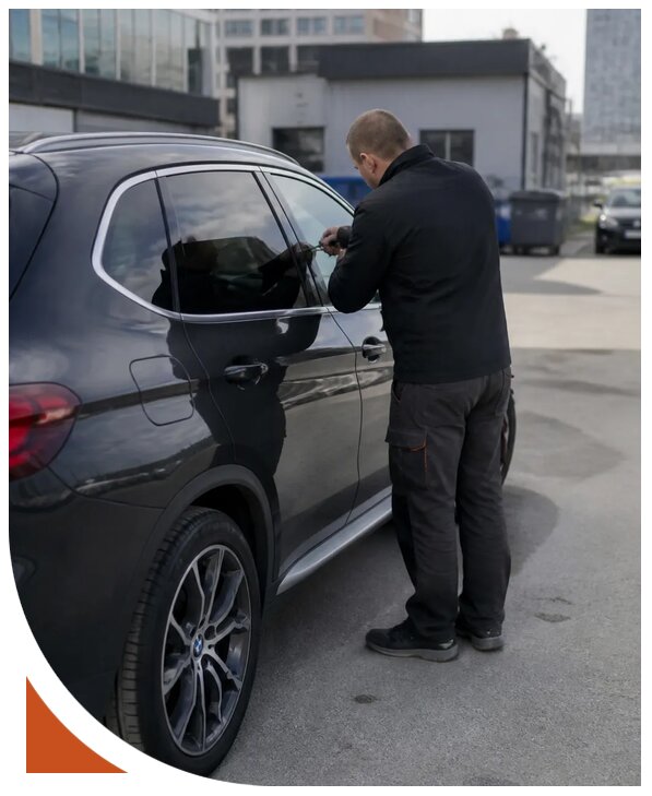 Вскрытие автомобиля БМВ в Красном Сулине от 2552 р. | Разлок-Крл
