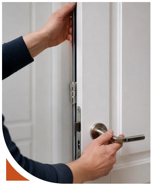Установка защелки на дверь в Красном Сулине от 1531 р. | Разлок-Крл